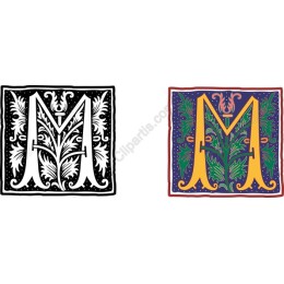 Ornate Initial M