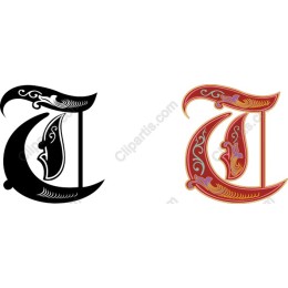 Ornate Letter L