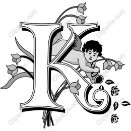 Cherubic Letter K