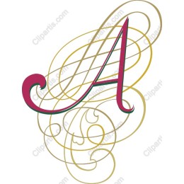 Elegant Stylized Letter A