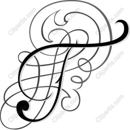 Intricate Stylized Letter 'P'