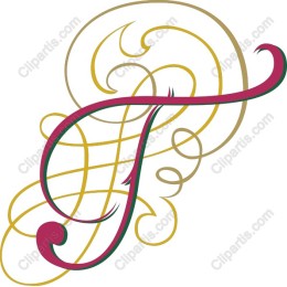 Elegant Ornate Letter P