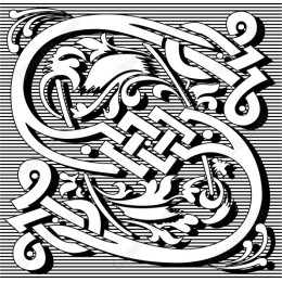 Intricate Intertwining Pattern