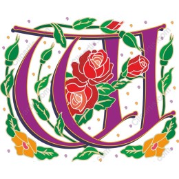 Charming Floral Lettering