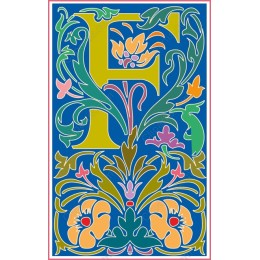 Floral Elegance Letter 'F'