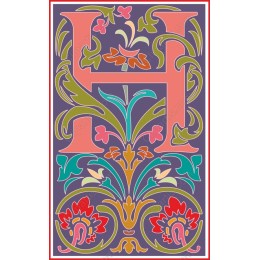 Floral Letter H
