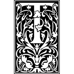 Floral Elegance: Letter T
