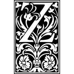 Floral Z Monogram