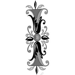 Elegant Grayscale Floral