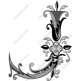 Elegant Floral Decorative