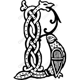 Celtic Knot Mythical Creature