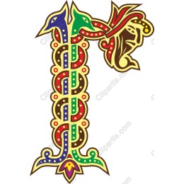 Ornate Number 1 Decorative