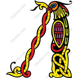 Vibrant Stylized Bird