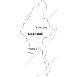 Myanmar Map