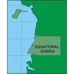 Equatorial Guinea Map