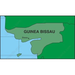 Guinea-Bissau Map