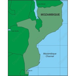 Mozambique Map