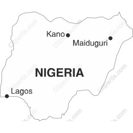 Nigeria Cities Map