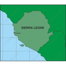 Sierra Leone Geographical Maps