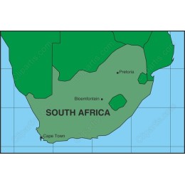 South Africa Detailed Map
