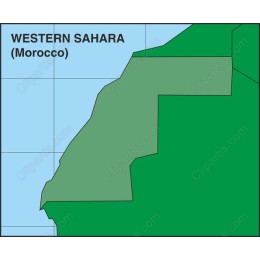 Western Sahara Map