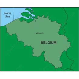 Belgium Map