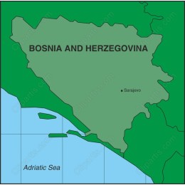 Bosnia and Herzegovina Map