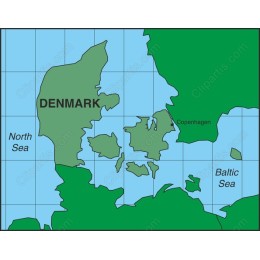 Denmark Map