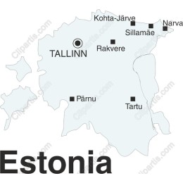 Estonia Map