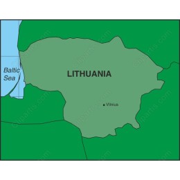 Lithuania Map