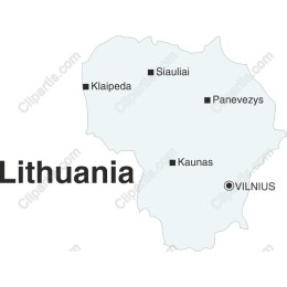 Lithuania Map