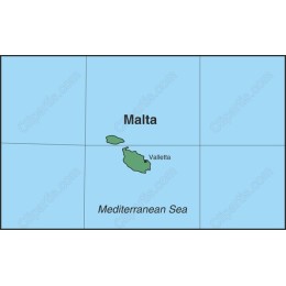Malta Map
