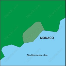 Monaco Map