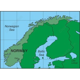 Scenic Norway Map