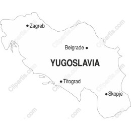 Yugoslavia Map