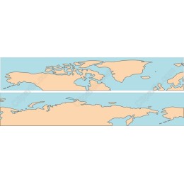 Simplistic World Map