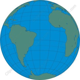 Stylized Globe for Creative Projects
