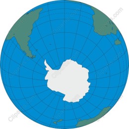 Earth Featuring Antarctica