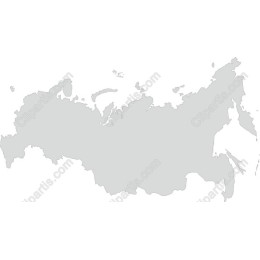 High-Quality Map of Russia