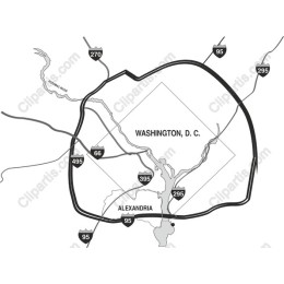 Washington D.C. Map