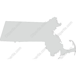 Massachusetts State Map