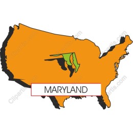 Maryland State Map