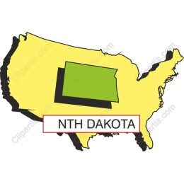 North Dakota State Drawing