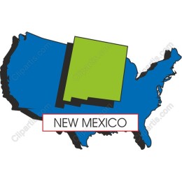 New Mexico Map