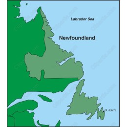 Newfoundland Map