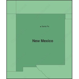 New Mexico Map
