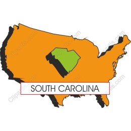 South Carolina Map
