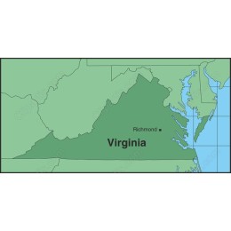 Virginia State Map