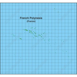French Polynesia Map