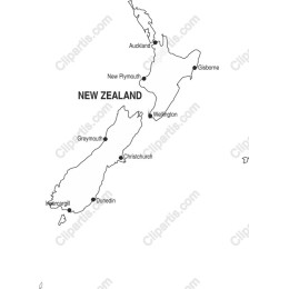 New Zealand Map